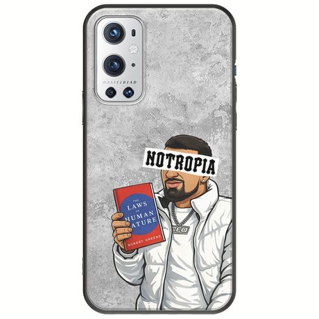Epic Quotes - Notropia OnePlus 9 Pro Black TPU (Μαύρη Σιλικόνη)