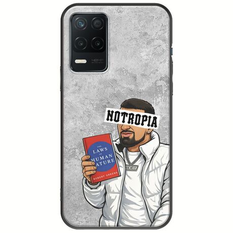 Epic Quotes - Notropia Realme 8 5G Black TPU (Μαύρη Σιλικόνη)