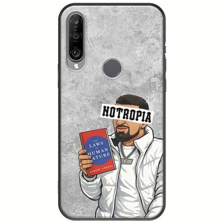 Epic Quotes - Notropia Huawei Y6p Black TPU (Μαύρη Σιλικόνη)