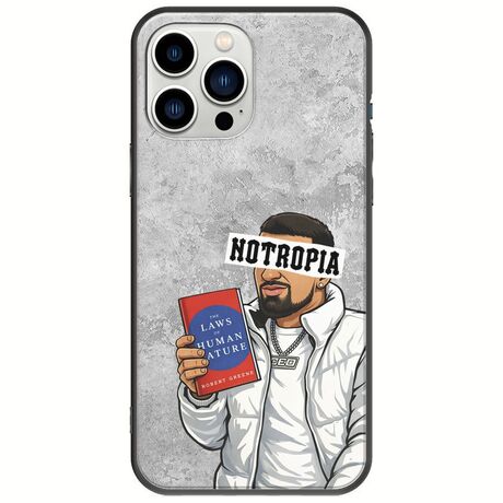 Epic Quotes - Notropia iPhone 14 Pro Black TPU (Μαύρη Σιλικόνη)