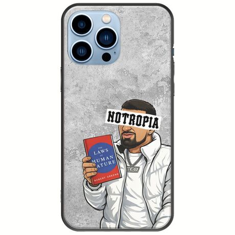 Epic Quotes - Notropia iPhone 14 Pro Max Black TPU (Μαύρη Σιλικόνη)