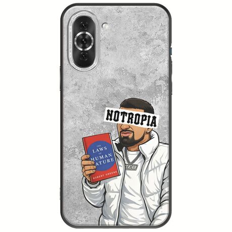 Epic Quotes - Notropia Huawei Nova 10 Pro Black TPU (Μαύρη Σιλικόνη)