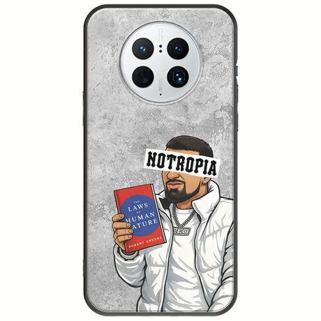 Epic Quotes - Notropia Huawei Mate 50 Pro Black TPU (Μαύρη Σιλικόνη)