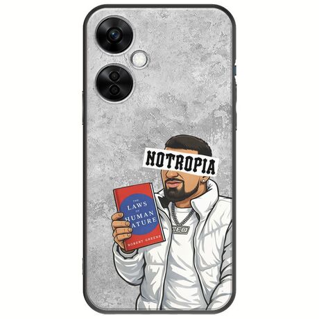 Epic Quotes - Notropia OnePlus Nord CE 3 Lite 5G Black TPU (Μαύρη Σιλικόνη)