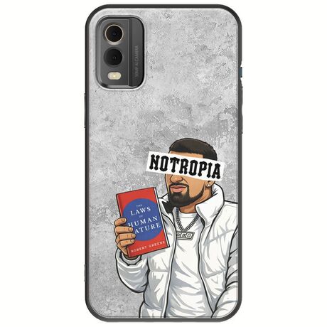 Epic Quotes - Notropia Nokia C32 Black TPU (Μαύρη Σιλικόνη)