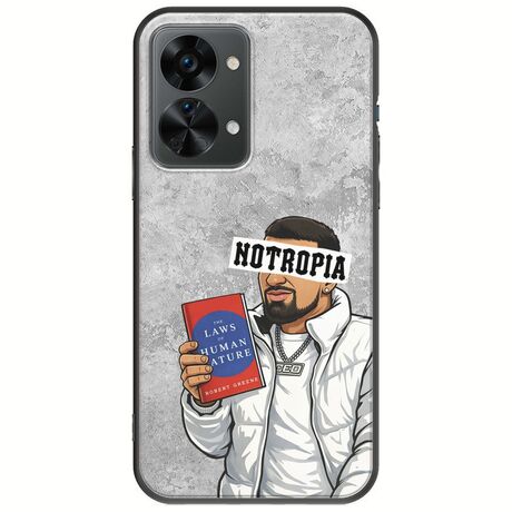 Epic Quotes - Notropia OnePlus Nord 2T 5G Black TPU (Μαύρη Σιλικόνη)
