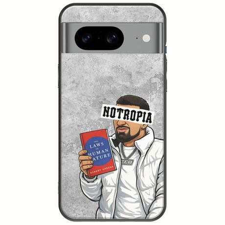 Epic Quotes - Notropia Google Pixel 8a 5G Black TPU (Μαύρη Σιλικόνη)
