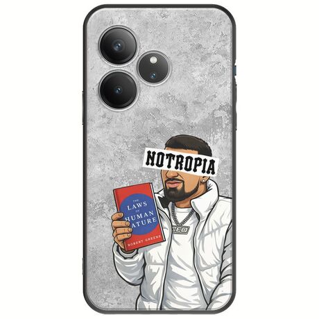 Epic Quotes - Notropia Realme GT 6 5G Black TPU (Μαύρη Σιλικόνη)