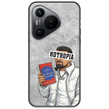 Epic Quotes - Notropia Huawei Pura 70 Black TPU (Μαύρη Σιλικόνη)