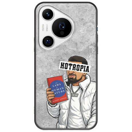 Epic Quotes - Notropia Huawei Pura 70 Pro Black TPU (Μαύρη Σιλικόνη)