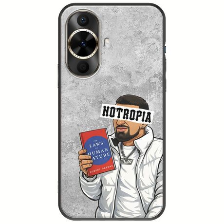 Epic Quotes - Notropia Huawei Nova 12s Black TPU (Μαύρη Σιλικόνη)