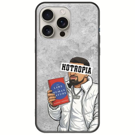 Epic Quotes - Notropia iPhone 16 Pro Black TPU (Μαύρη Σιλικόνη)