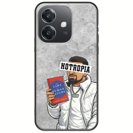 Epic Quotes - Notropia Oppo A40 Black TPU (Μαύρη Σιλικόνη)