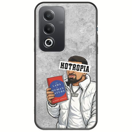 Epic Quotes - Notropia Oppo A80 5G Black TPU (Μαύρη Σιλικόνη)