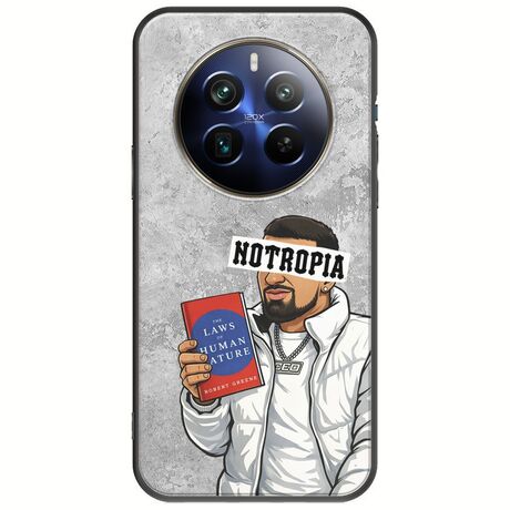 Epic Quotes - Notropia Realme 12+ 5G Black TPU (Μαύρη Σιλικόνη)