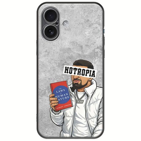 Epic Quotes - Notropia iPhone 17 Black TPU (Μαύρη Σιλικόνη)