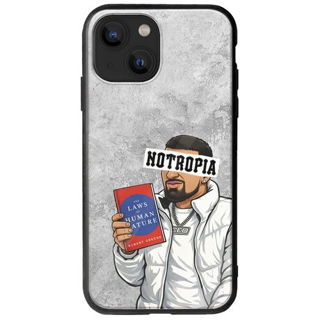 Epic Quotes - Notropia iPhone 13 mini Groove TPU (Tempered Glass και TPU)