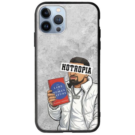 Epic Quotes - Notropia iPhone 12 Pro Groove TPU (Tempered Glass και TPU)