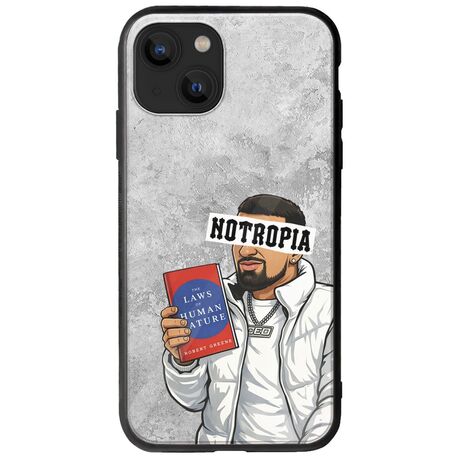 Epic Quotes - Notropia iPhone 14 Plus Groove TPU (Tempered Glass και TPU)
