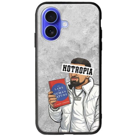 Epic Quotes - Notropia iPhone 16 Groove TPU (Tempered Glass και TPU)