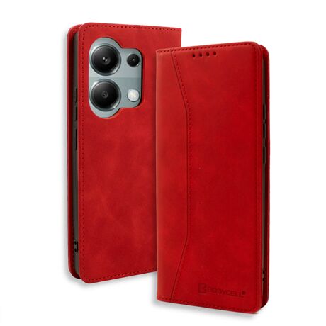 θήκη bodycell pu leather για redmi note 13 pro 4g
