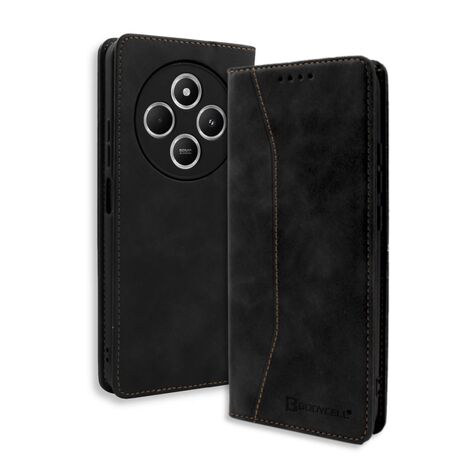 Θήκη Bodycell PU Leather Book Xiaomi Redmi 14C Μαύρο