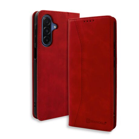 Θήκη Book PU Leather Bodycell Samsung Galaxy A17 5G κόκκινη
