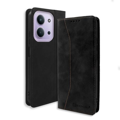 Θήκη Bodycell PU Leather Book Xiaomi Redmi 15C μαύρο