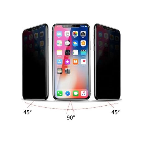 3D Full Glue Privacy Tempered Glass Black για Samsung Galaxy S25 Edge σε μαυρο