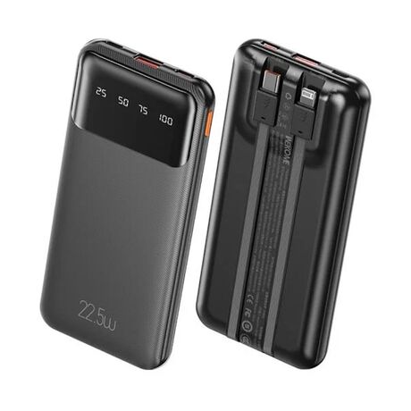 wk wp-61 power bank black fast charge