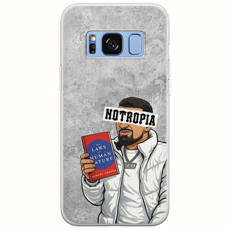 Epic Quotes - Notropia Samsung Galaxy S8 Flexible TPU (Διάφανη Σιλικόνη)