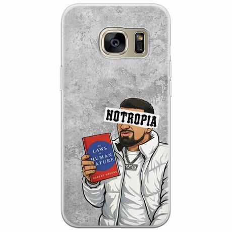 Epic Quotes - Notropia Samsung Galaxy S7 Edge Flexible TPU (Διάφανη Σιλικόνη)