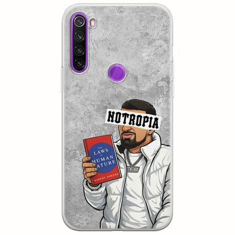 Epic Quotes - Notropia Xiaomi Redmi Note 8 Flexible TPU (Διάφανη Σιλικόνη)