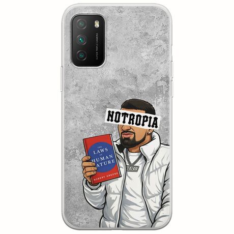 Epic Quotes - Notropia Xiaomi Poco M3 Flexible TPU (Διάφανη Σιλικόνη)