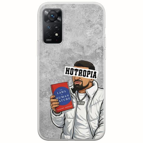 Epic Quotes - Notropia Xiaomi Redmi Note 11 Pro 4G / 5G Flexible TPU (Διάφανη Σιλικόνη)