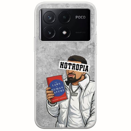 Epic Quotes - Notropia Xiaomi Poco X6 Pro 5G Flexible TPU (Διάφανη Σιλικόνη)