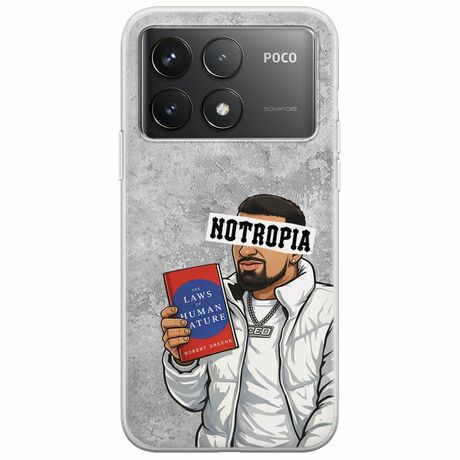 Epic Quotes - Notropia Xiaomi Poco F6 Pro 5G Flexible TPU (Διάφανη Σιλικόνη)