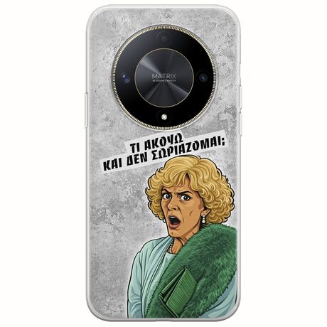 Epic Quotes - Τί Ακούω ? Honor Magic 6 Lite 5G Flexible TPU (Διάφανη Σιλικόνη)