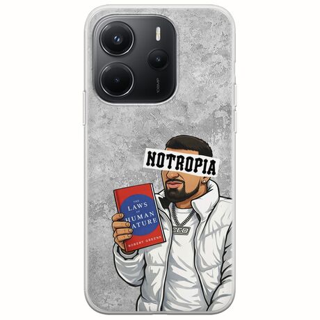 Epic Quotes - Notropia Xiaomi Redmi Note 14 4G Flexible TPU (Διάφανη Σιλικόνη)