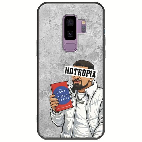Epic Quotes - Notropia Samsung Galaxy S9 Plus Black TPU (Μαύρη Σιλικόνη)