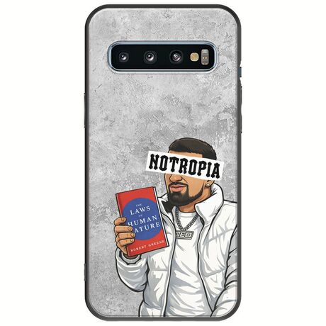 Epic Quotes - Notropia Samsung Galaxy S10 Black TPU (Μαύρη Σιλικόνη)