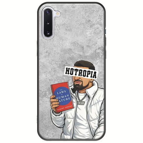 Epic Quotes - Notropia Samsung Galaxy Note 10 Black TPU (Μαύρη Σιλικόνη)