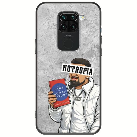 Epic Quotes - Notropia Xiaomi Redmi Note 9 Black TPU (Μαύρη Σιλικόνη)