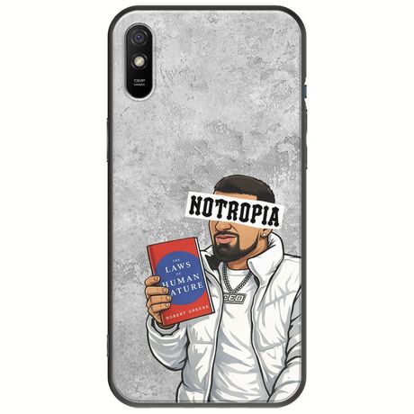 Epic Quotes - Notropia Xiaomi Redmi 9A Black TPU (Μαύρη Σιλικόνη)