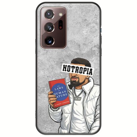 Epic Quotes - Notropia Samsung Galaxy Note 20 Ultra Black TPU (Μαύρη Σιλικόνη)