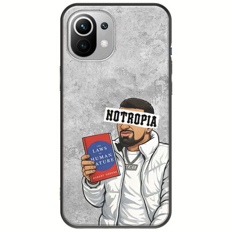 Epic Quotes - Notropia Xiaomi Mi 11 Lite / 11 Lite NE / 5G Black TPU (Μαύρη Σιλικόνη)