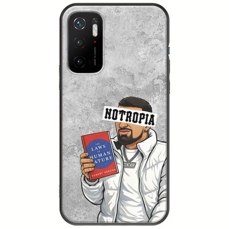 Epic Quotes - Notropia Xiaomi Poco M3 Pro 5G Black TPU (Μαύρη Σιλικόνη)