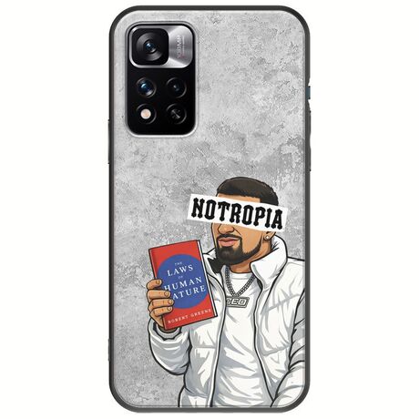 Epic Quotes - Notropia Xiaomi Redmi Note 11 Pro Plus 5G Black TPU (Μαύρη Σιλικόνη)