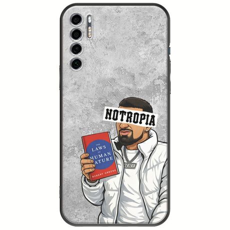 Epic Quotes - Notropia TCL 20S / 20 5G / 20L / 20L+ Black TPU (Μαύρη Σιλικόνη)