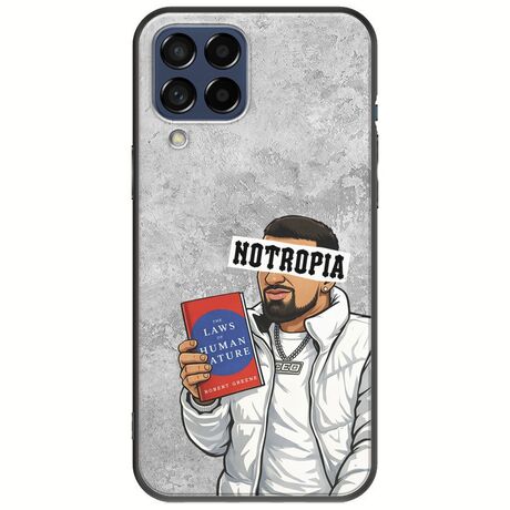 Epic Quotes - Notropia Samsung Galaxy M53 5G Black TPU (Μαύρη Σιλικόνη)